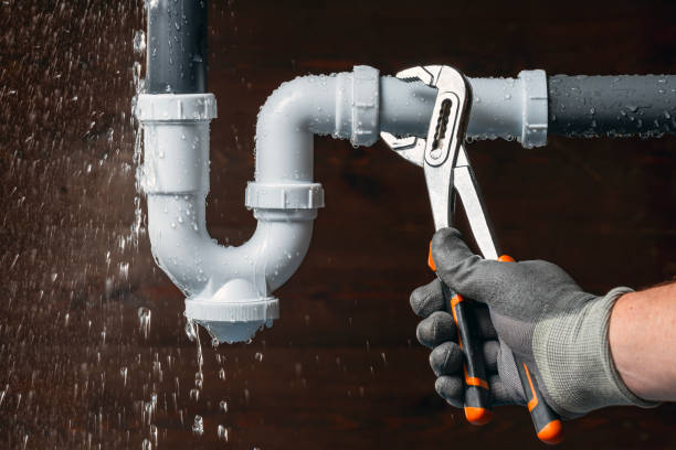 Professional Leak Detection technician working in Simpson, NC
